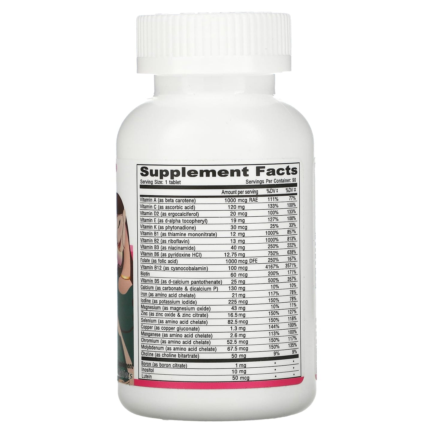 Deva Vegan, Vegan Prenatal Multivitamin, 90 Tablets UPC 895634000096 | Hilife Vitamins