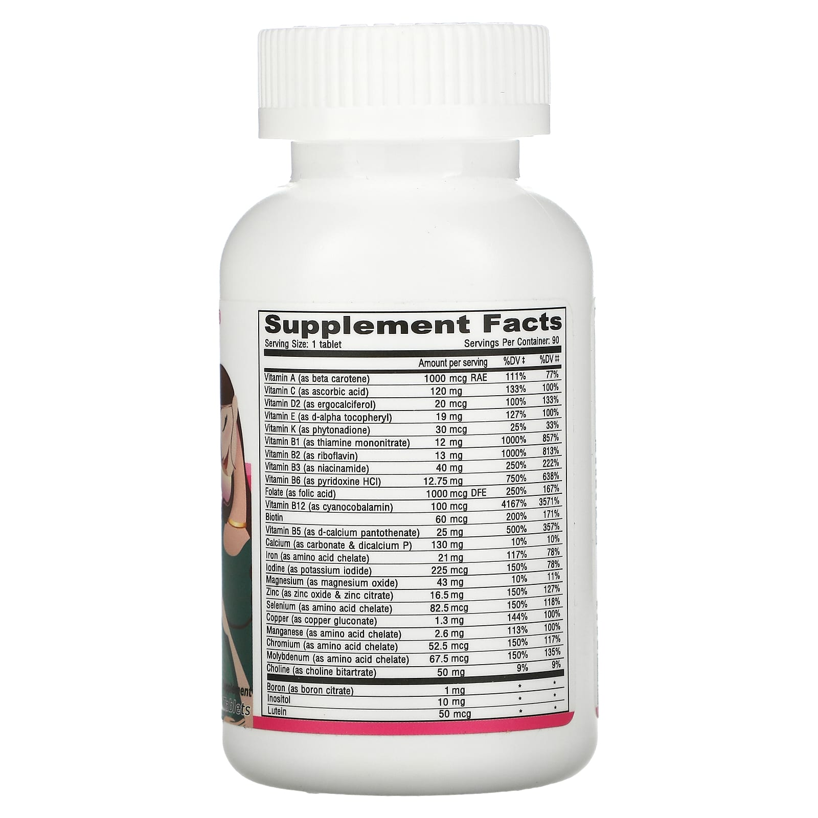Deva Vegan, Vegan Prenatal Multivitamin, 90 Tablets UPC 895634000096 | Hilife Vitamins