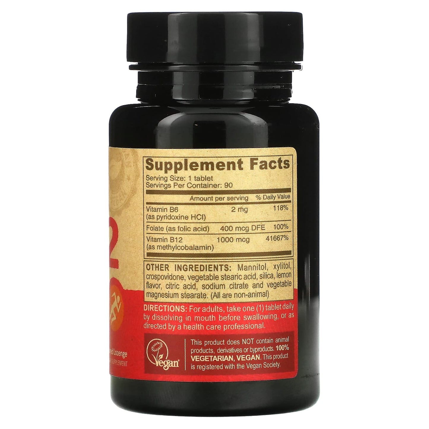 Deva Vegan, Vegan Sublingual B12 1000mcg, 90 Tablets UPC 895634000218 | Hilife Vitamins