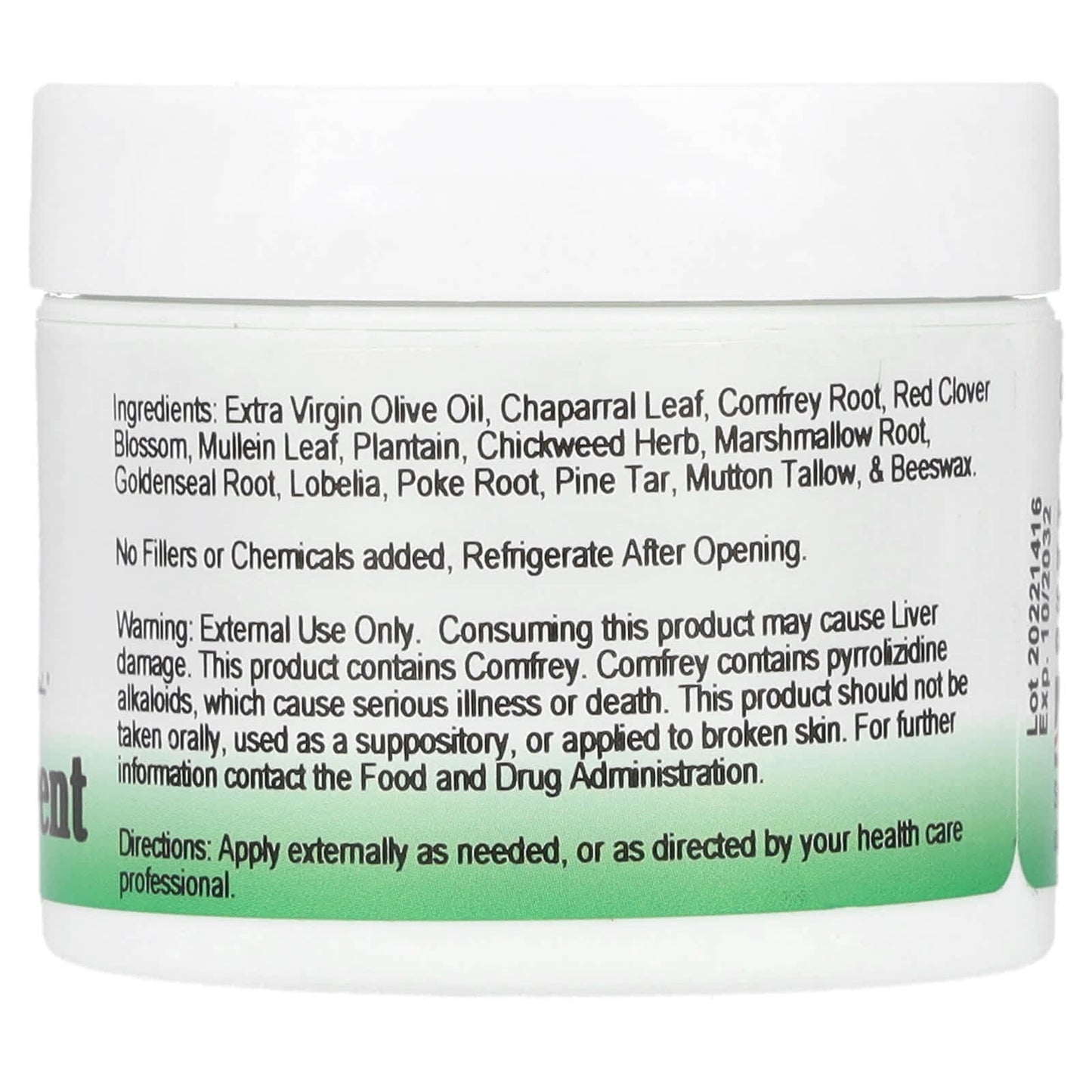 Doctor Christopher, Black Ointment, 2 fl oz (59 ml) UPC 084783340027 | HiLife Vitamins