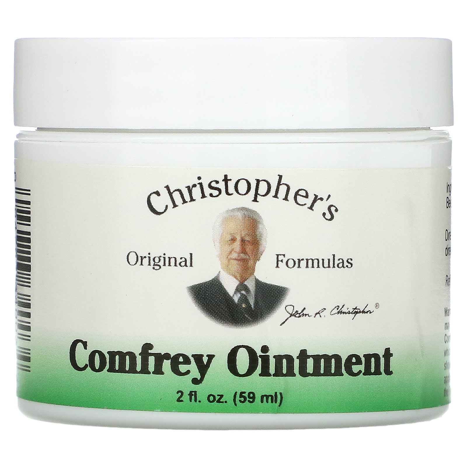 Doctor Christopher, Ointment Comfrey, 2 Oz Liquid UPC 084783340034 | HiLife Vitamins
