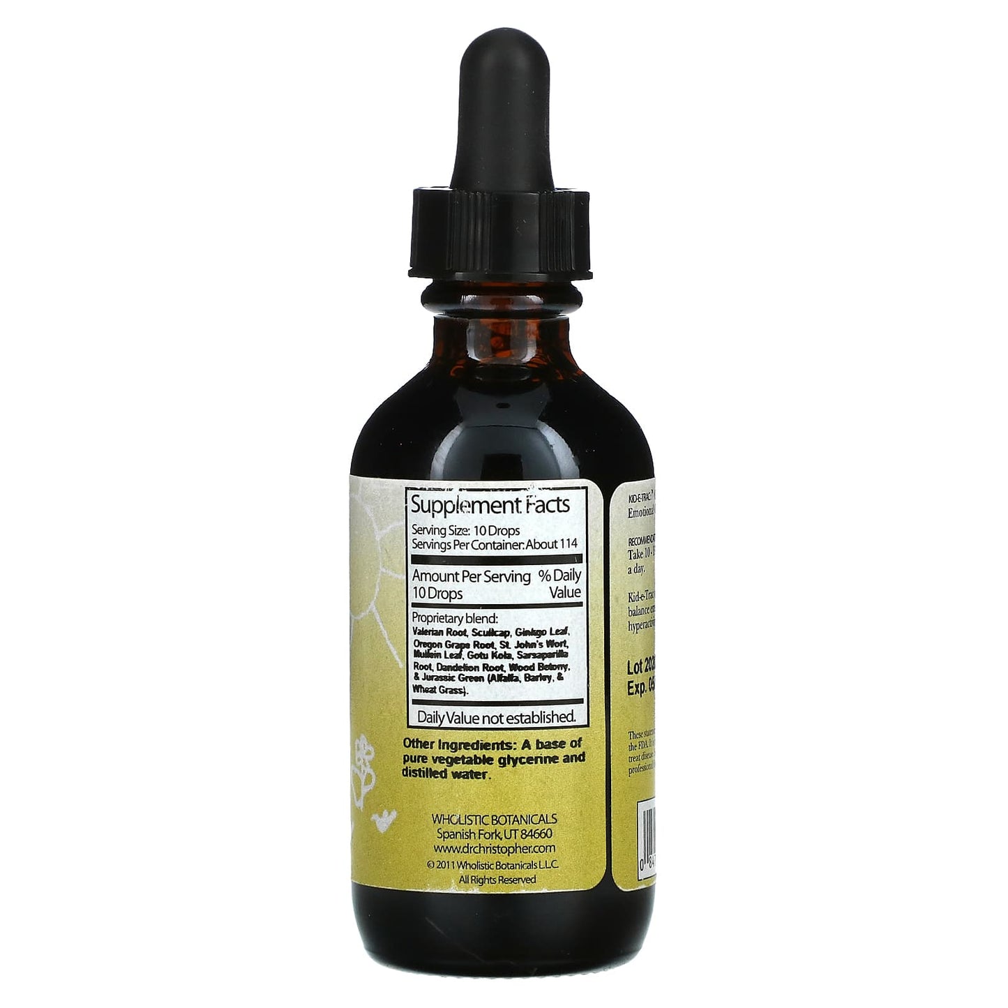Doctor Christopher, Kid-e-Trac, 2 Oz UPC 084783447108 | HiLife Vitamins