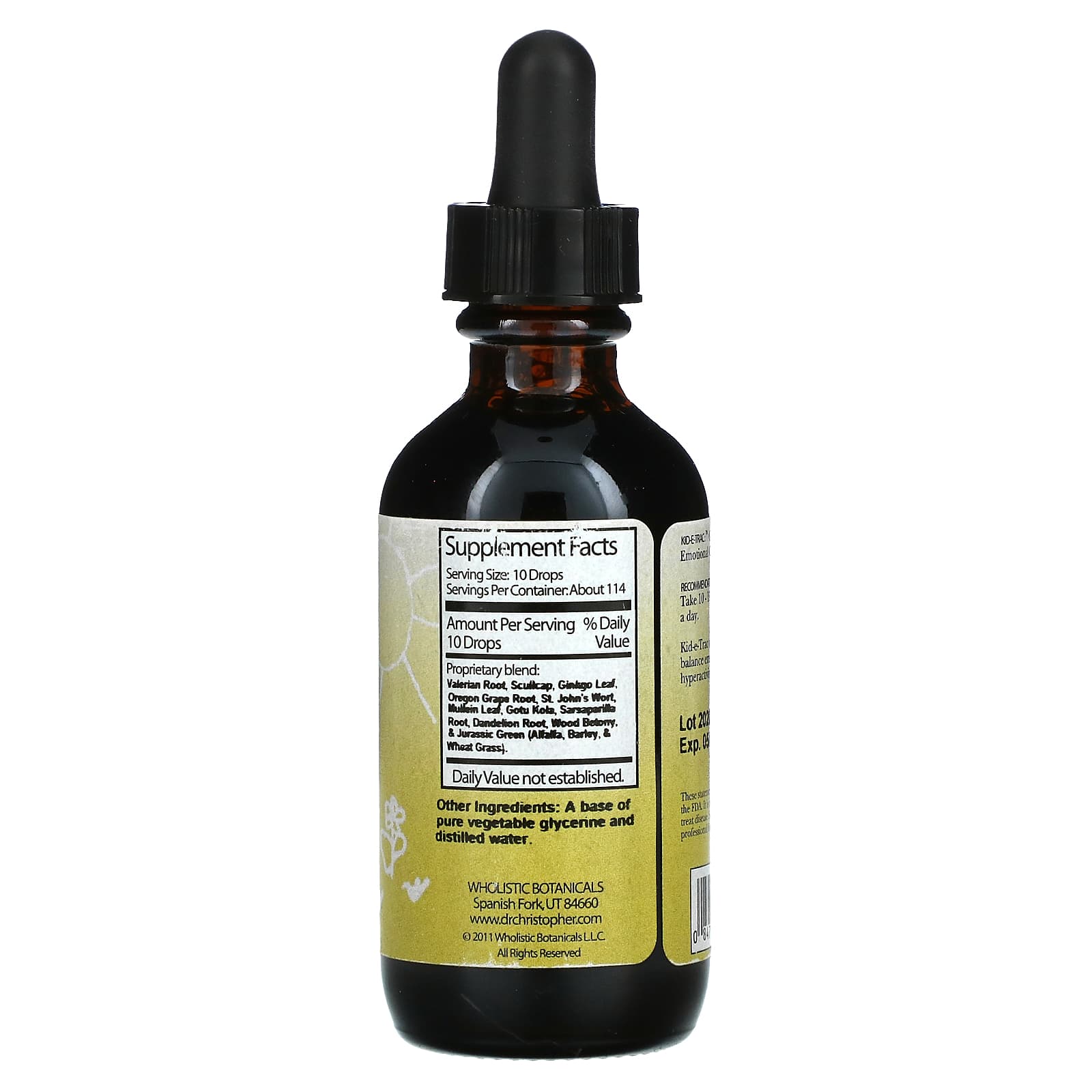Doctor Christopher, Kid-e-Trac, 2 Oz UPC 084783447108 | HiLife Vitamins