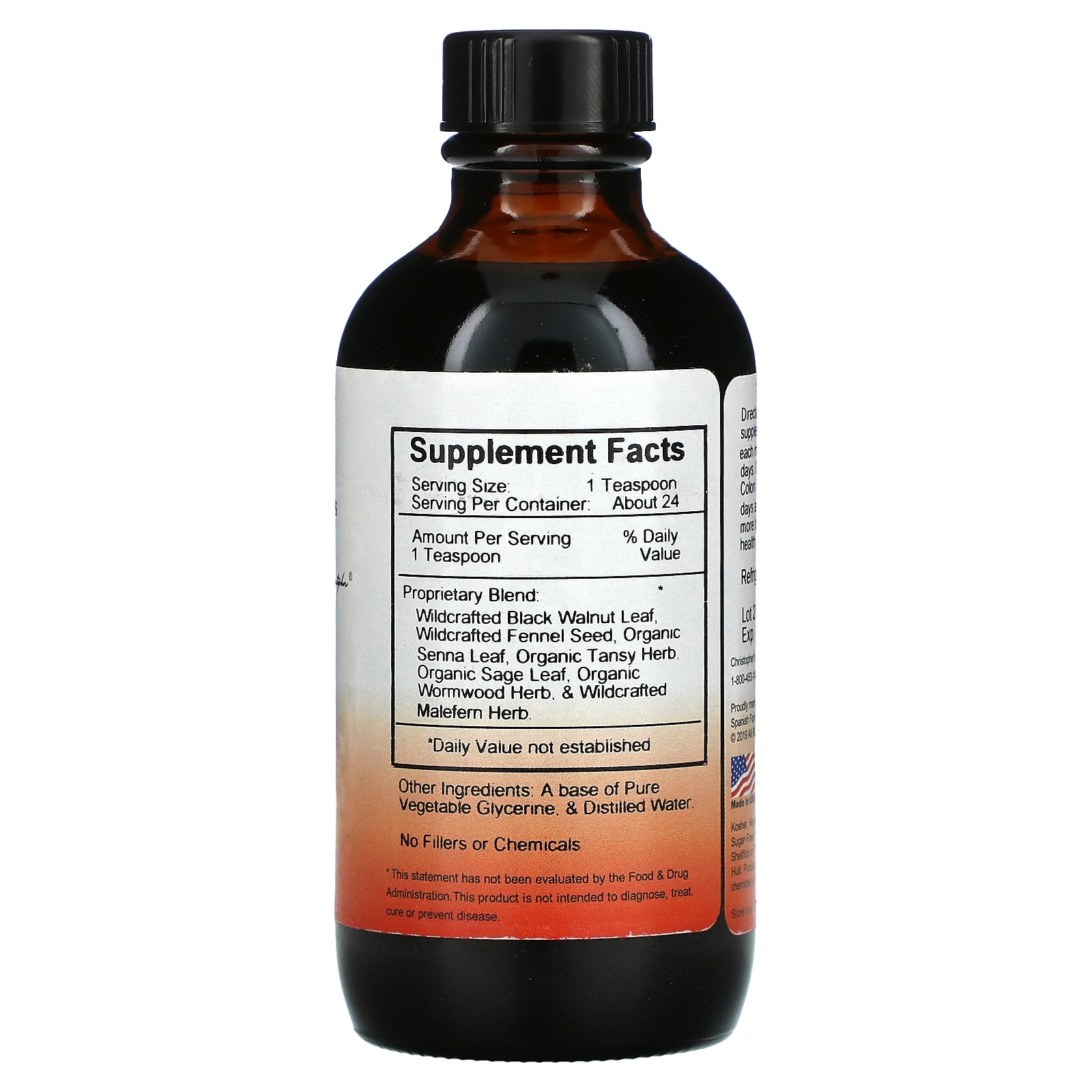 Doctor Christopher, VF Syrup, 4 Oz UPC 084783885177 | HiLife Vitamins