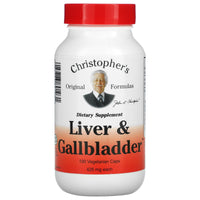 Doctor Christopher, Cleanse Liver & Gall Bladder, 100 Capsules UPC 084783891031 | HiLife Vitamins