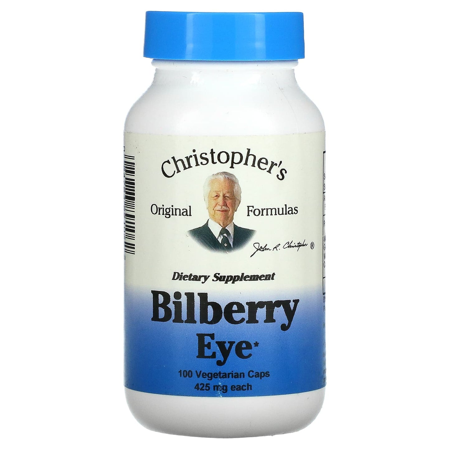 Doctor Christopher, Nourish Bilberry Eye Support, 100 Capsules UPC 084783891062 | HiLife Vitamins