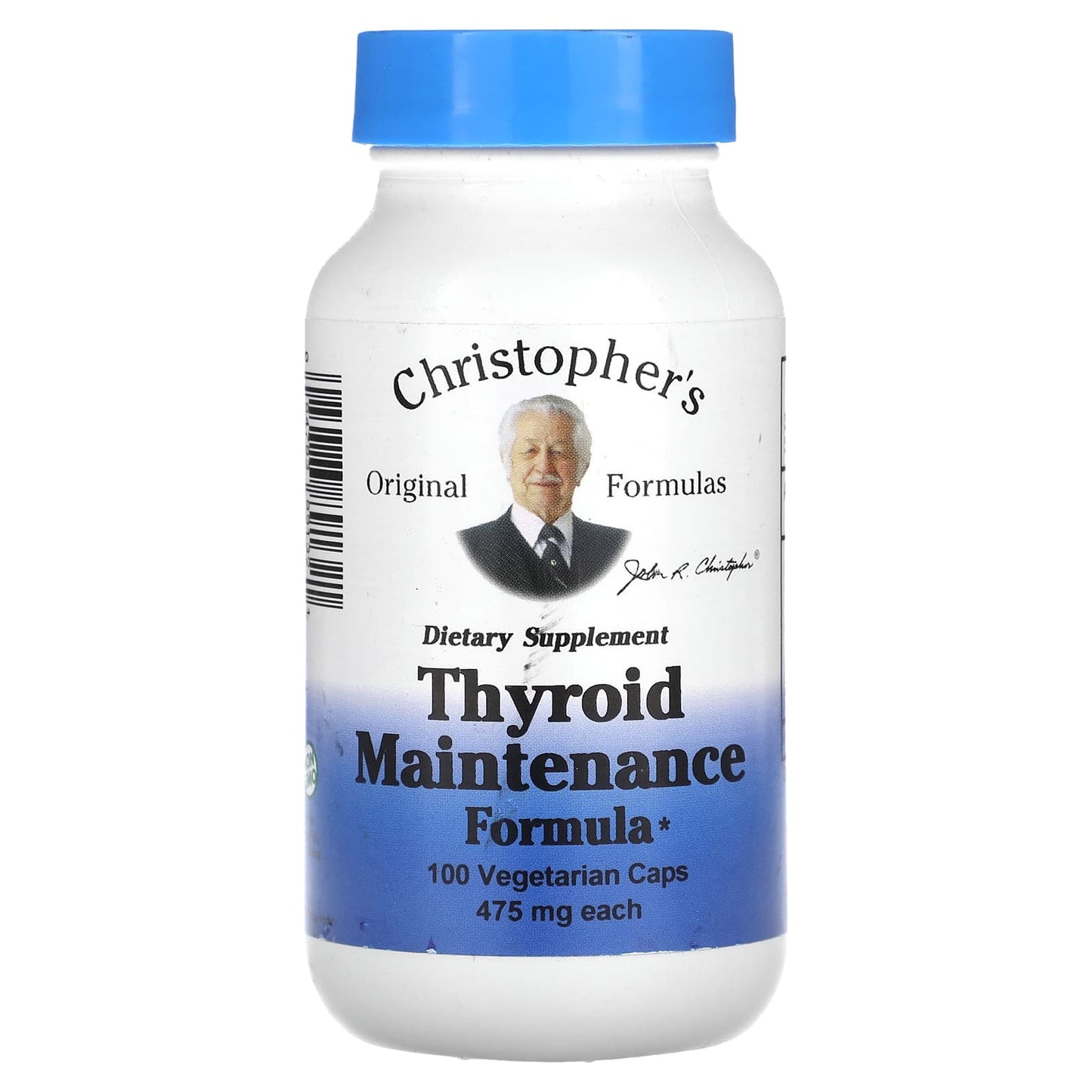 Doctor Christopher, Nourish Thyroid Maintenance, 100 Capsules UPC 084783891321 | HiLife Vitamins
