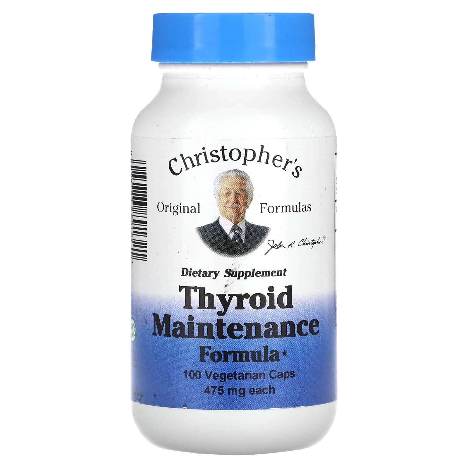Doctor Christopher, Nourish Thyroid Maintenance, 100 Capsules UPC 084783891321 | HiLife Vitamins
