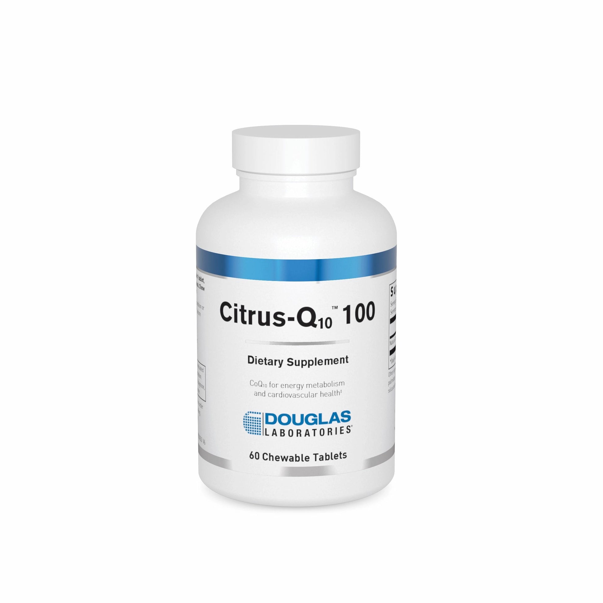 Douglas Laboratories, CITRUS-Q10 100, 60 Chewable Tablets UPC 310539031421 | HiLife Vitamins