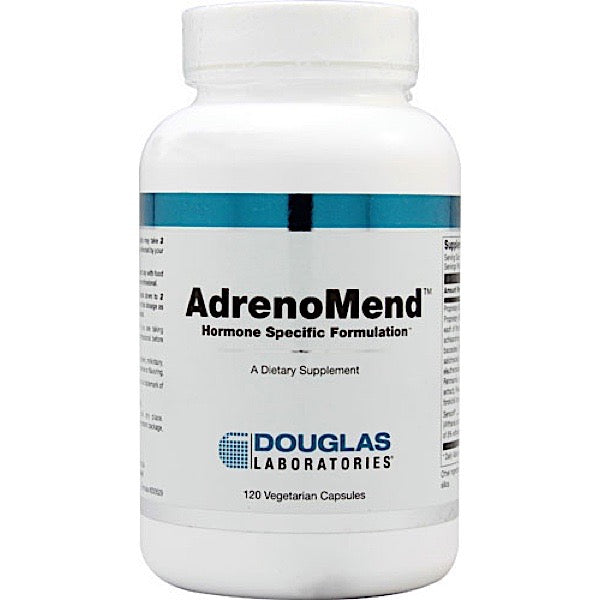 Douglas Laboratories, ADRENO MEND, 120 Vegetarian Capsules UPC 310539034828 | HiLife Vitamins
