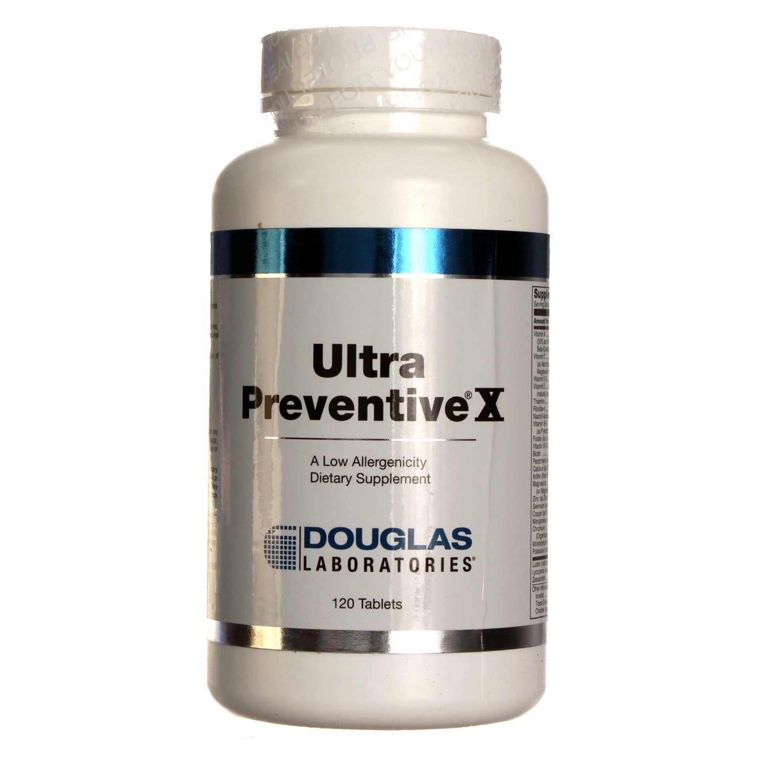 Douglas Laboratories, Ultra Preventive X, 120 Tablets UPC 310539978153 | HiLife Vitamins