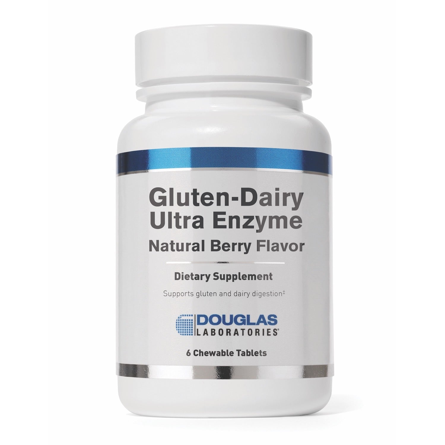 Douglas Laboratories, Gluten-Dairy Ultra Enzyme, 60 Chewable Tablets UPC 310539978429 | HiLife Vitamins