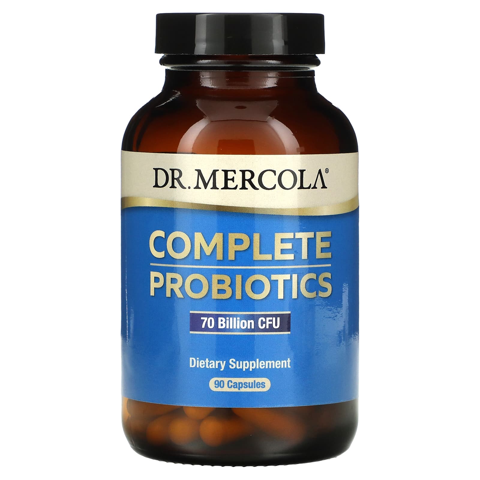 Dr. Mercola, Complete Probiotics, 70 Billion CFU, 90 Capsules UPC 813006013178 | HiLife Vitamins