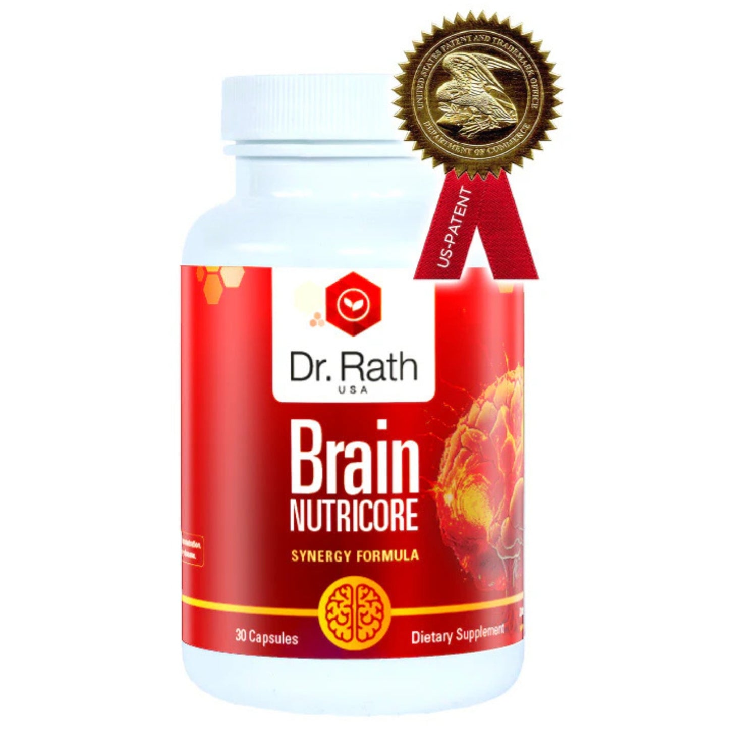 Dr. Rath, Brain NutriCore, Synergy Formula, 30 Capsules UPC 722301186121 | HiLife Vitamins