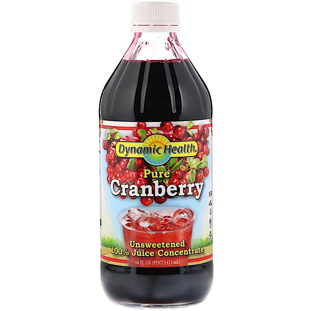 Dynamic Health, Cranberry Concentrate, 16 Oz UPC 790223100150 | HiLife Vitamins