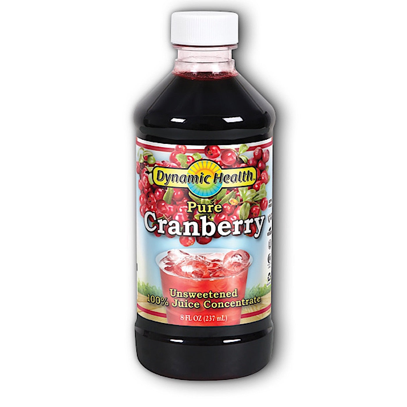 Dynamic Health, Cranberry Concentrate, 8 Oz UPC 790223100303 | HiLife Vitamins