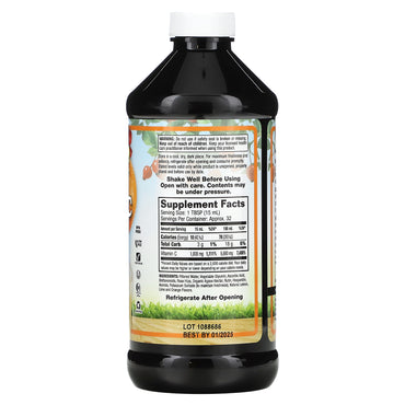 Dynamic Health, Liquid Vitamin C, Natural Citrus, 1,000 mg, 16 Oz Liquid UPC 790223100396 | HiLife Vitamins