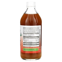 Dynamic Health, Apple Cider Vinegar with Mother & Honey, 16 Oz Liquid UPC 790223102284 | HiLife Vitamins