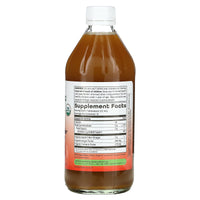 Dynamic Health, Apple Cider Vinegar Detox Toni, 16 oz Liquid UPC 790223656640 | HiLife Vitamins