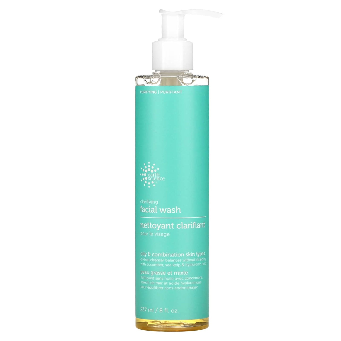 Earth Essentials, Clarifying Facial Wash, 8 Oz UPC 054986000592 | Hilife Vitamins