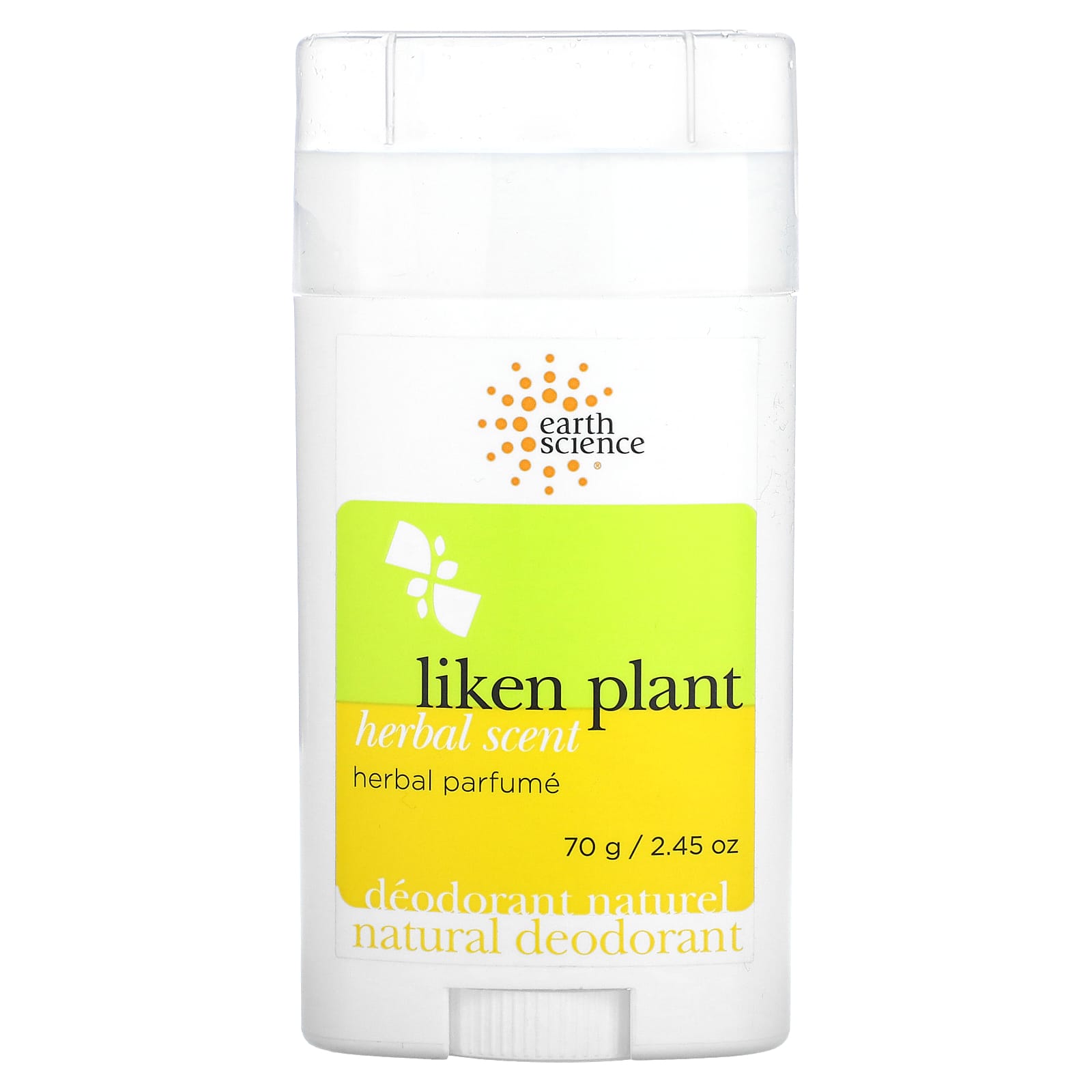 Earth Essentials, LiKEN Natural Deodorant Original Herbal Scent, 2.5 Oz UPC 054986002510 | HiLife Vitamins