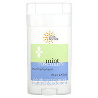 Earth Essentials, Natural Deodorant Rosemary Mint, 2.5 Oz UPC 054986002541 | HiLife Vitamins