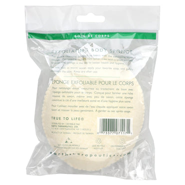 Earth Therapeutics, Exfoliating Body Sponge, 1 UPC 073377071171 | Hilife Vitamins