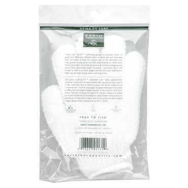 Earth Therapeutics, Exfoliating Hydro Gloves-White, 1 UPC 073377911712 | Hilife Vitamins