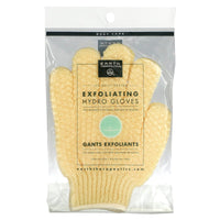 Earth Therapeutics, Exfoliating Hydro Gloves-Natural, 1 UPC 073377911729 | Hilife Vitamins