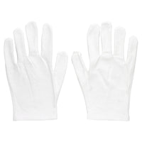 Earth Therapeutics, Moisturizing Hand Gloves Solid Color-White, 1 UPC 073377912818 | Hilife Vitamins
