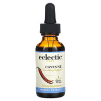 Eclectic Herb, Cayenne O 1oz, 1 OZ UPC 023363101283 | HiLife Vitamins
