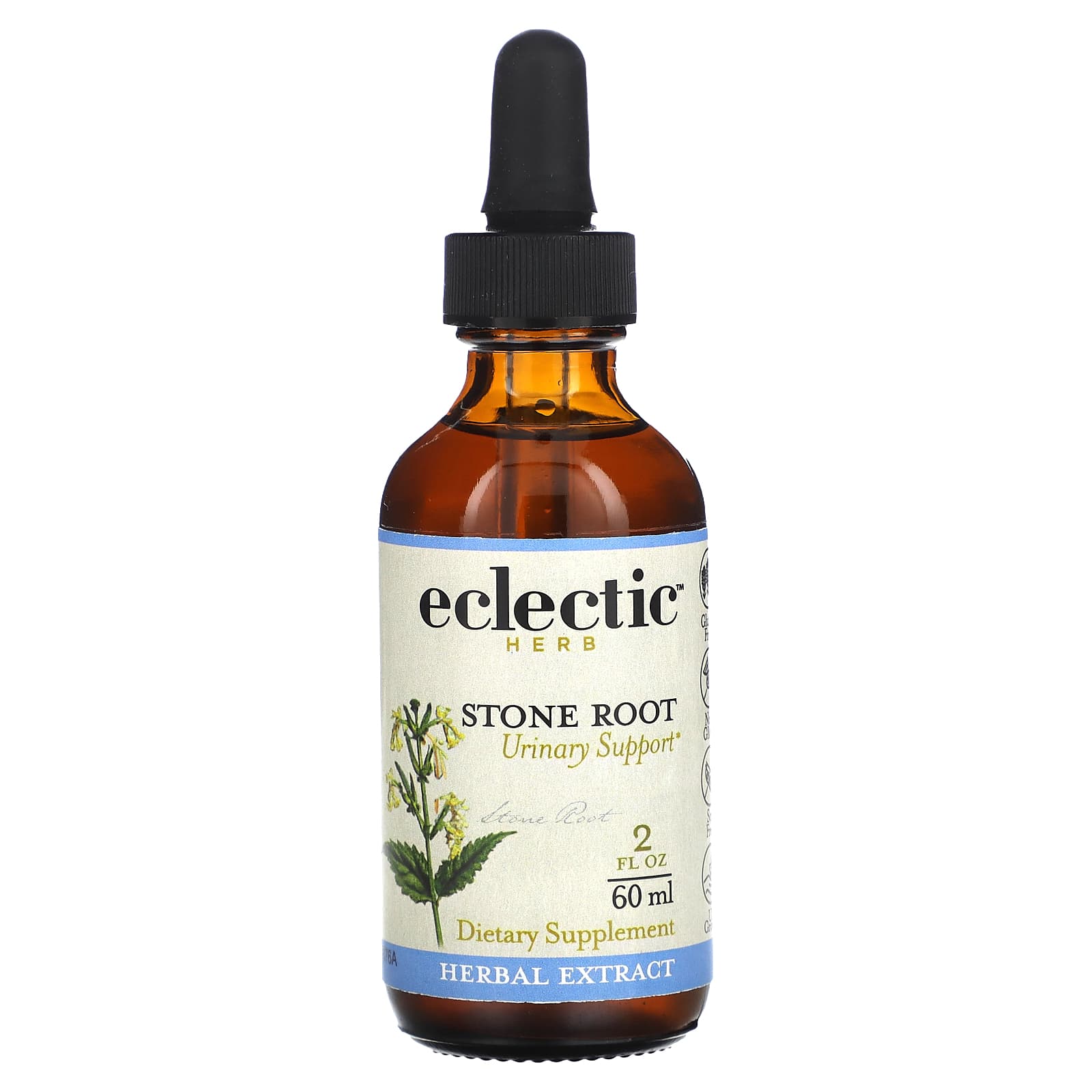 Eclectic Herb, Stone Root O 2oz, 2 OZ UPC 023363102396 | HiLife Vitamins