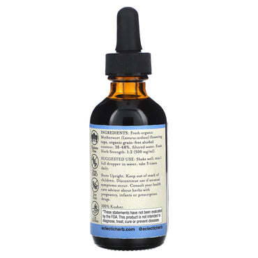 Eclectic Herb, Motherwort Extract, 2 fl oz (60 ml) UPC 023363102747 | HiLife Vitamins