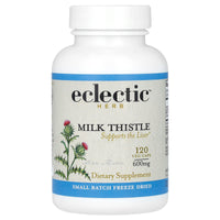 Eclectic Herb, Freeze Dried Milk Thistle, 2,400 mg, 120 Veg Caps UPC 023363301492 | HiLife Vitamins