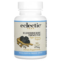 Eclectic Herb, Elderberry Immune FD V-90, 90 CAPS UPC 023363319046 | HiLife Vitamins