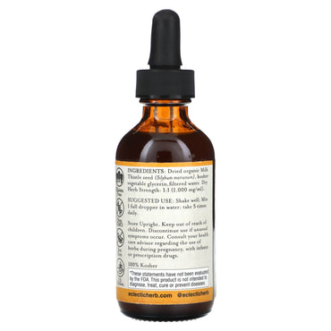 Eclectic Herb, Milk Thistle G 2oz, 2 OZ UPC 023363322626 | HiLife Vitamins