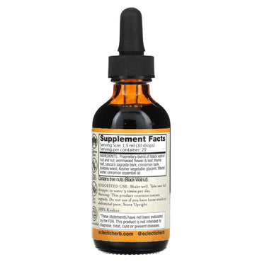 Eclectic Herb, ParaFight G 2oz, 2 OZ UPC 023363322749 | HiLife Vitamins