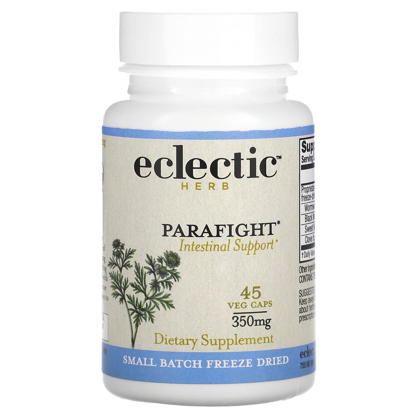 Eclectic Herb, ParaFight FDC V-45, 45 CAPS UPC 023363324101 | HiLife Vitamins