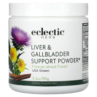 Eclectic Herb, Liver & Gallbladder Support Powder, 3.2 oz (90 g) UPC 023363379217 | HiLife Vitamins