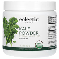Eclectic Herb, Kale Powder, 3.2 oz (90 g) UPC 023363379286 | HiLife Vitamins