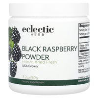Eclectic Herb, Black Raspberry FDP 90gram, 90 GRAM UPC 023363379422 | HiLife Vitamins