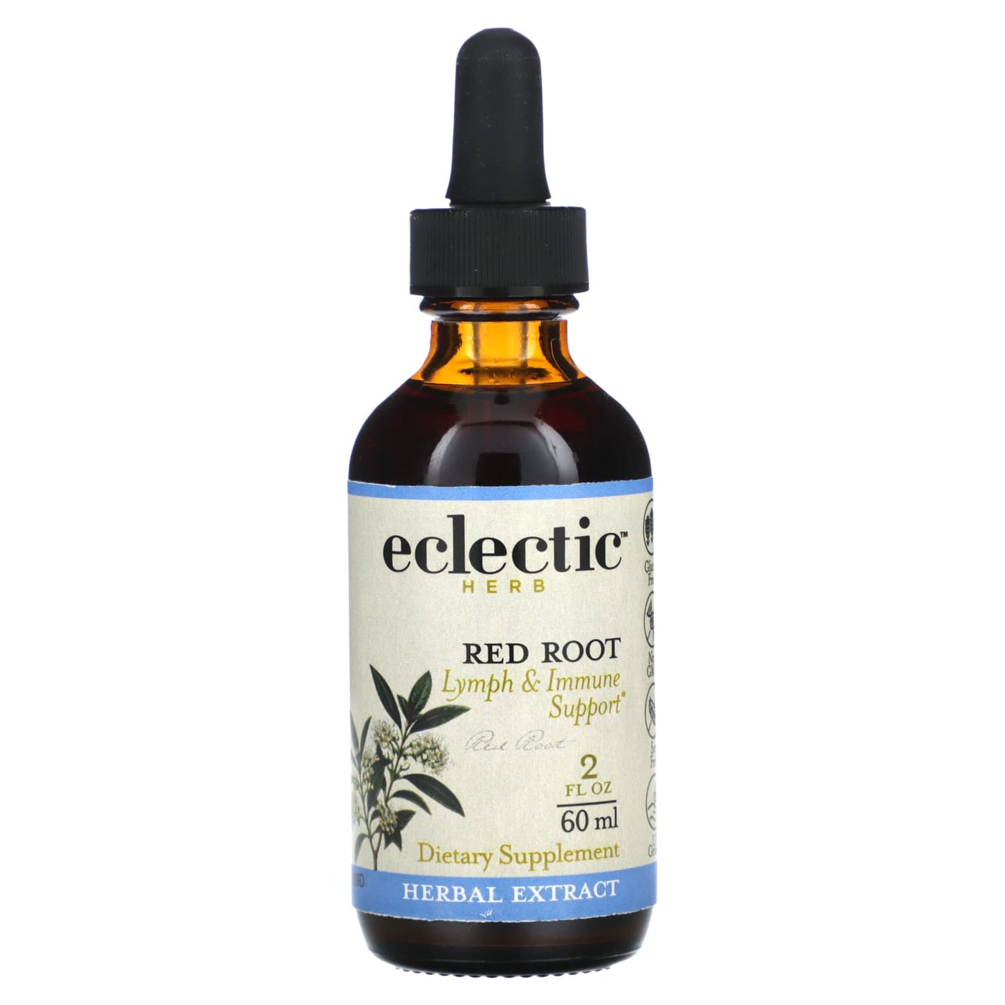 Eclectic Herb, Red Root O 2oz, 2 OZ UPC 023363388387 | HiLife Vitamins