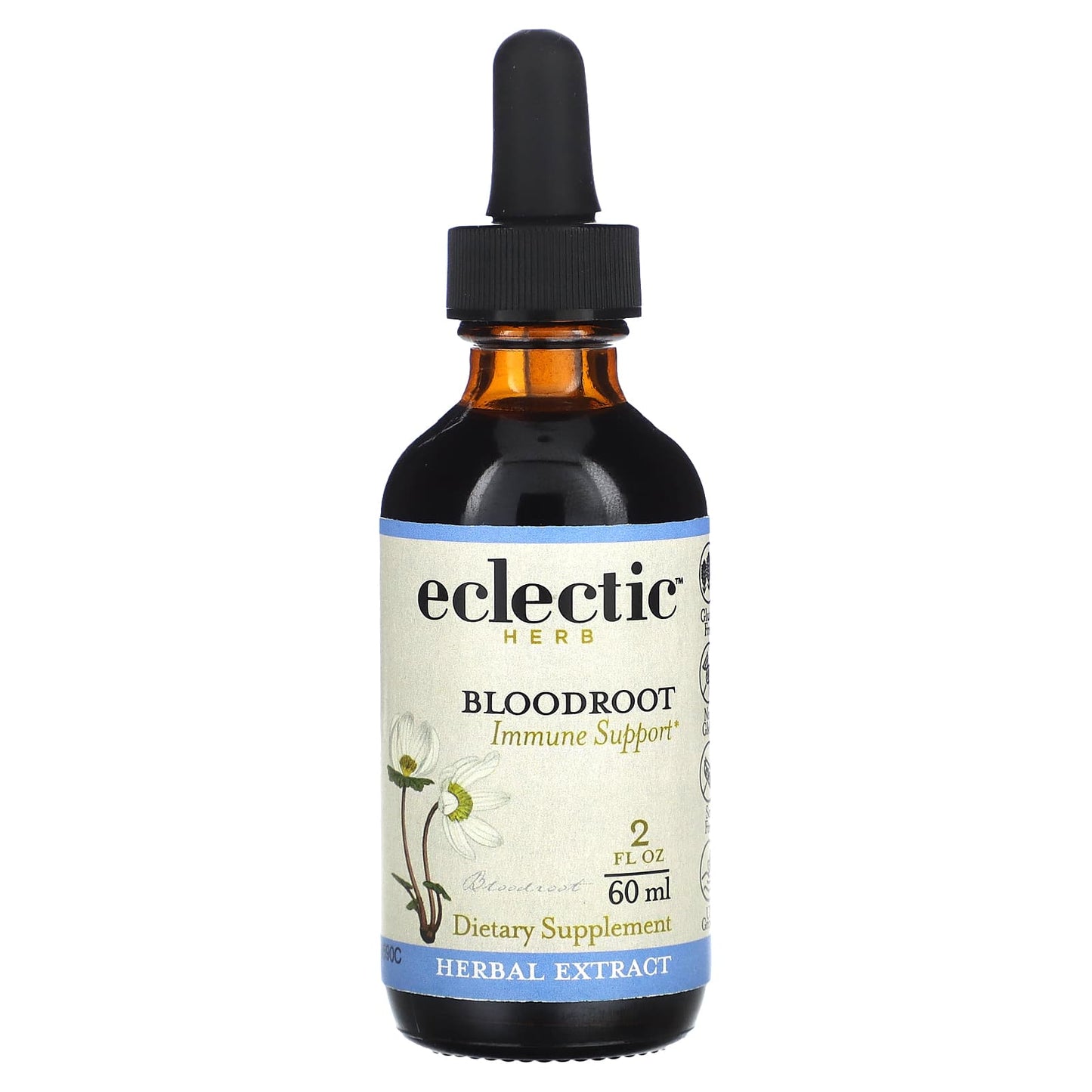 Eclectic Herb, Bloodroot O 2oz, 2 OZ UPC 023363389513 | HiLife Vitamins