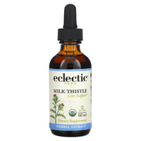 Eclectic Herb, Milk Thistle O 2oz, 2 OZ UPC 023363389551 | HiLife Vitamins