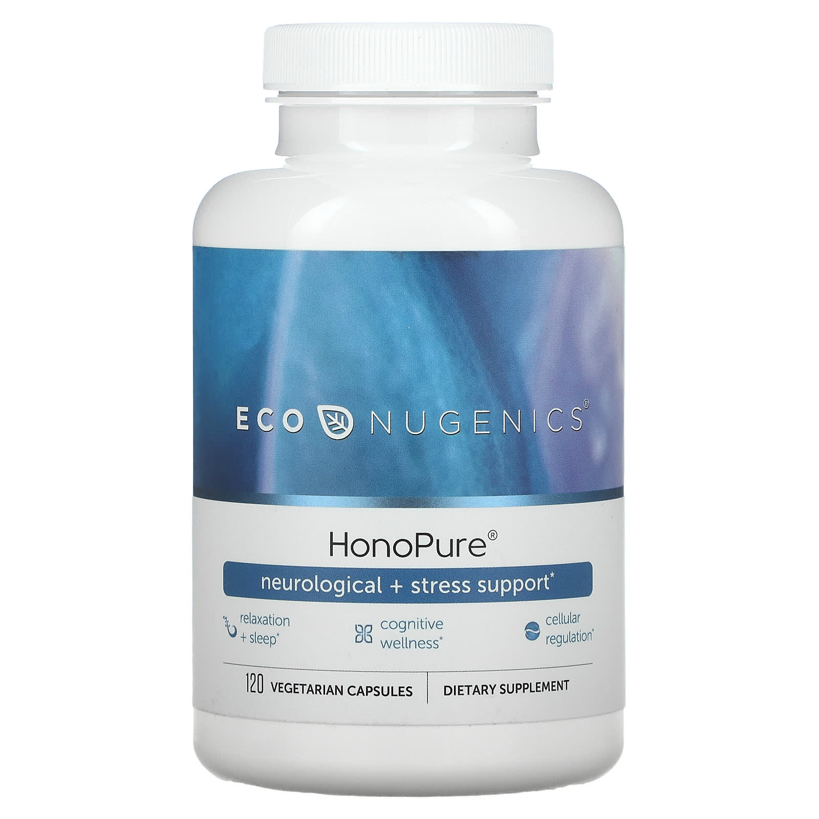 Econugenics, HonoPure, 120 Vegetarian Capsules UPC 892985000010 | HiLife Vitamins