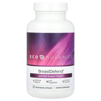 EcoNugenics, BreastDefend®, 120 Vegetarian Capsules UPC 892985000096 | HiLife Vitamins