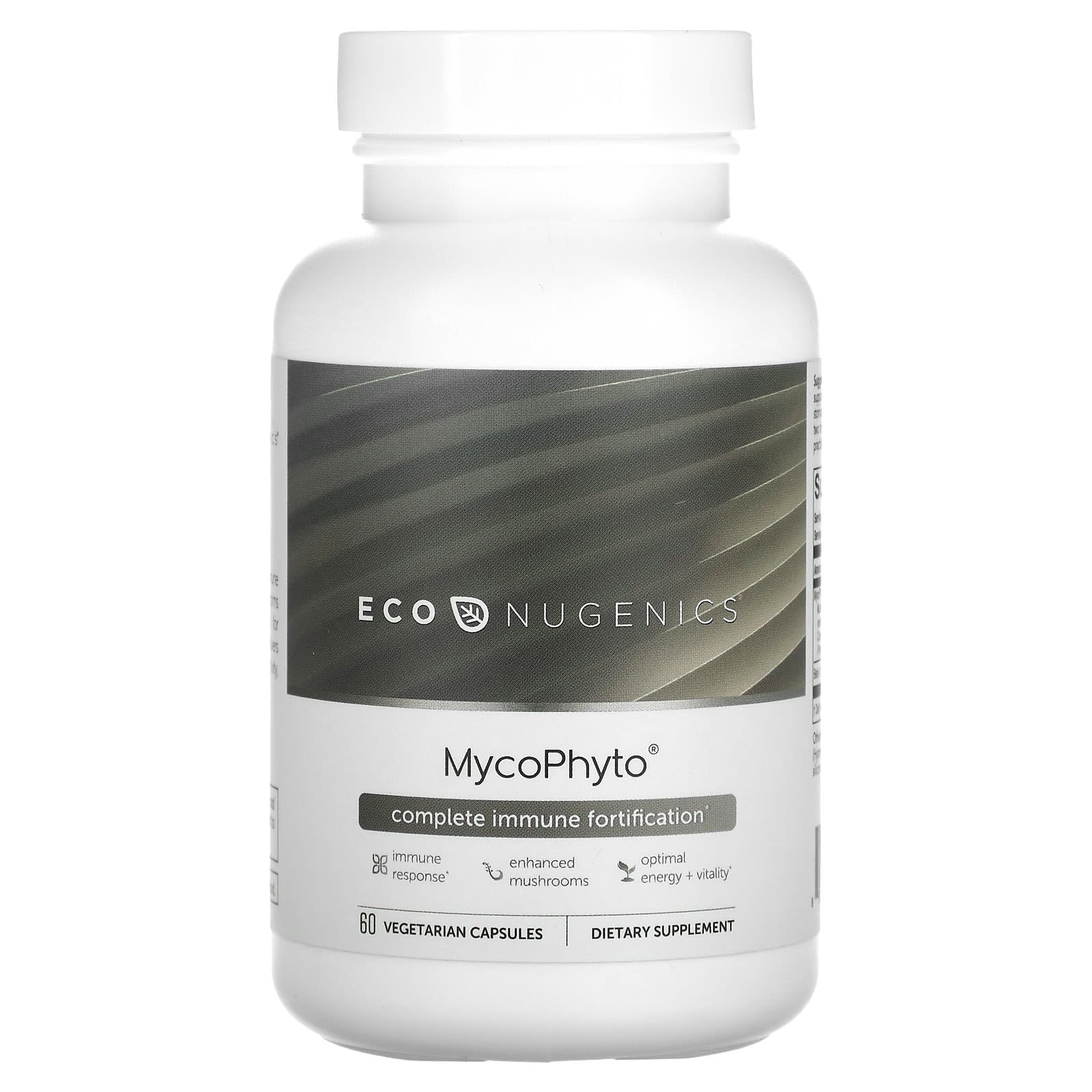 Econugenics, MycoPhyto, 60 Vegetarian Capsules UPC 892985000171 | HiLife Vitamins