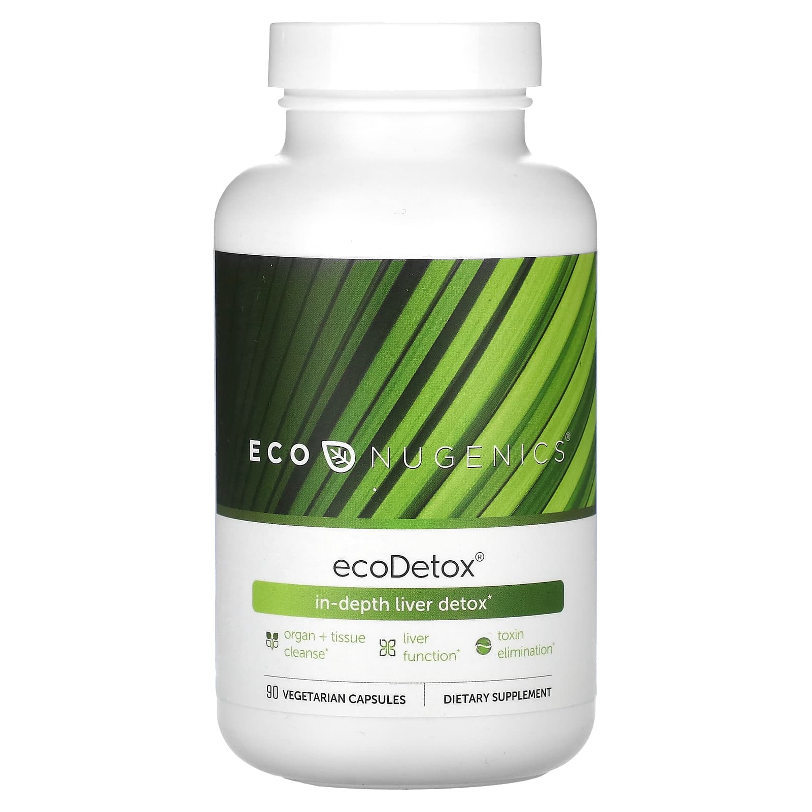 Econugenics, EcoDetox, 90 Vegetarian Capsules UPC 892985000287 | HiLife Vitamins