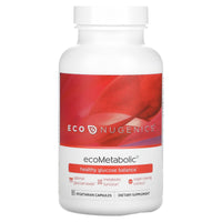 Econugenics, ecoMetabolic, Healthy Glucose Balance, 90 Vegetarian Capsules UPC 892985000294 | HiLife Vitamins