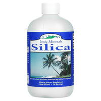 Eidon Ionic Minerals, Ionic Minerals, Silica, 18 oz (533 ml) UPC 640923000017 | Hilife Vitamins